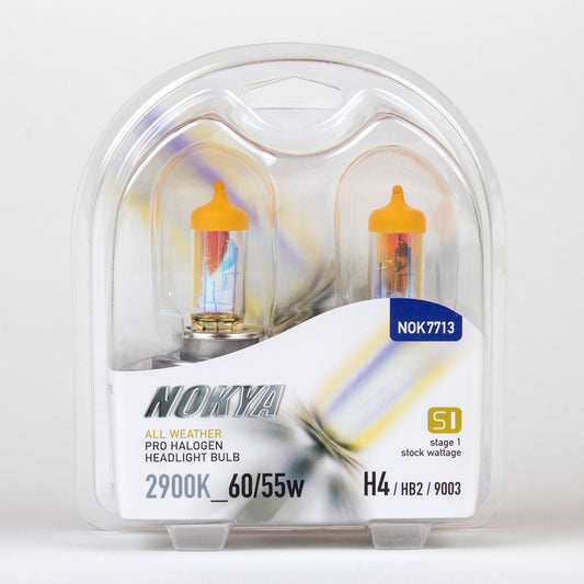 Nokya All Weather 2900K Stage 1 Halogen Bulb 9003/H4/HB2 60/55w