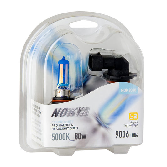 Nokya Cosmic White 5000K Stage 2 Halogen Bulb 9006 / HB4 80W