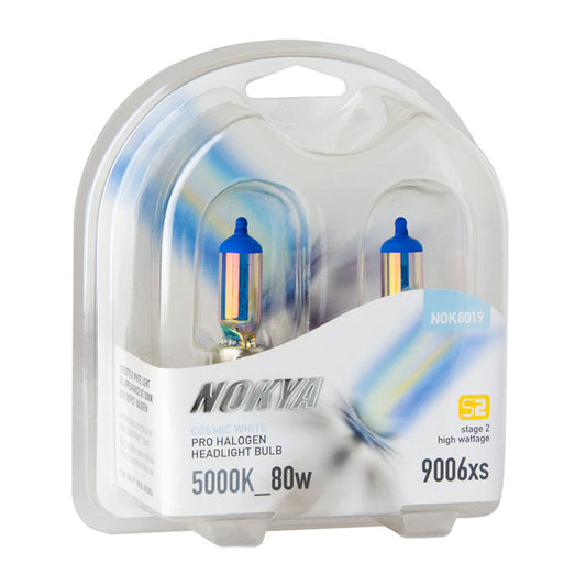 Nokya Cosmic White 5000K Stage 2 Halogen Bulb 9006xs 80W