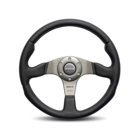 Momo RaceBlack/Gray Steering Wheel 350mm