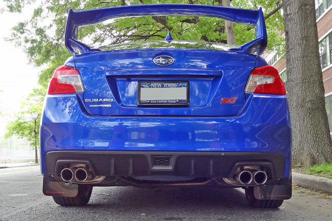 Rally Armor 2015-2020 Subaru WRX & STI Sedan Mud Flap Silver Logo