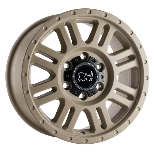 16x8.0 Black Rhino Yellowstone 6x130