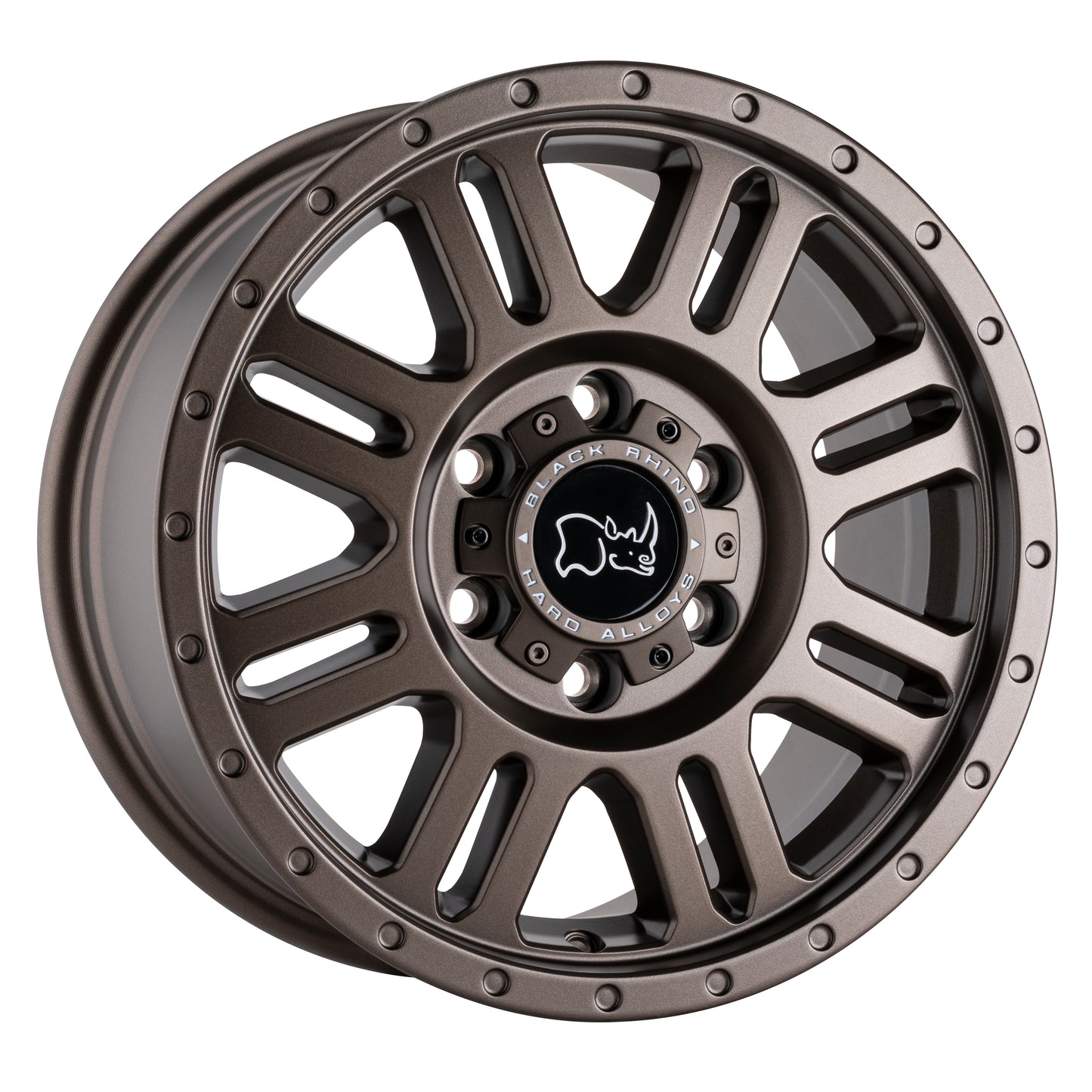 16x8.0 Black Rhino Yellowstone 6x130