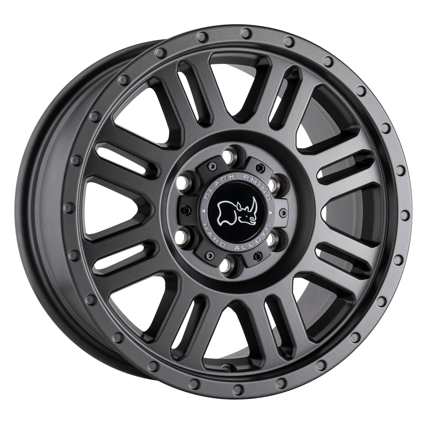 16x8.0 Black Rhino Yellowstone 6x130