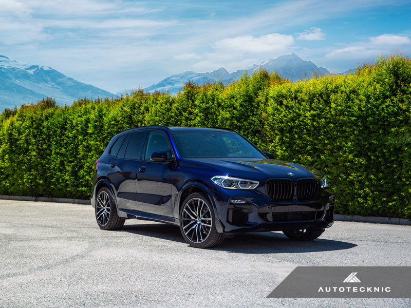 AutoTecknic Dry Carbon Winglet Splitters - BMW X5 M-Sport G05 Pre-LCI