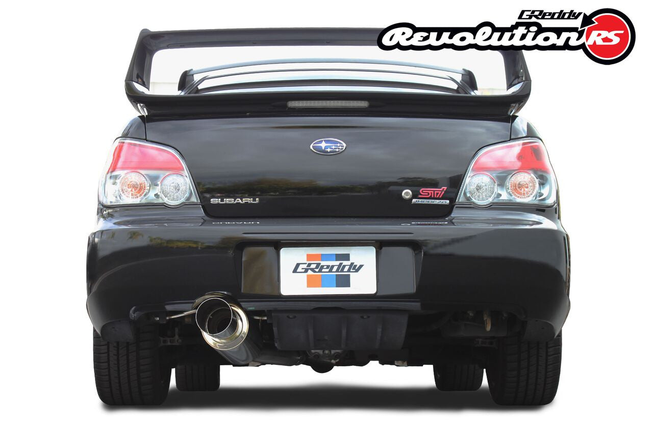 Greddy exhaust deals wrx